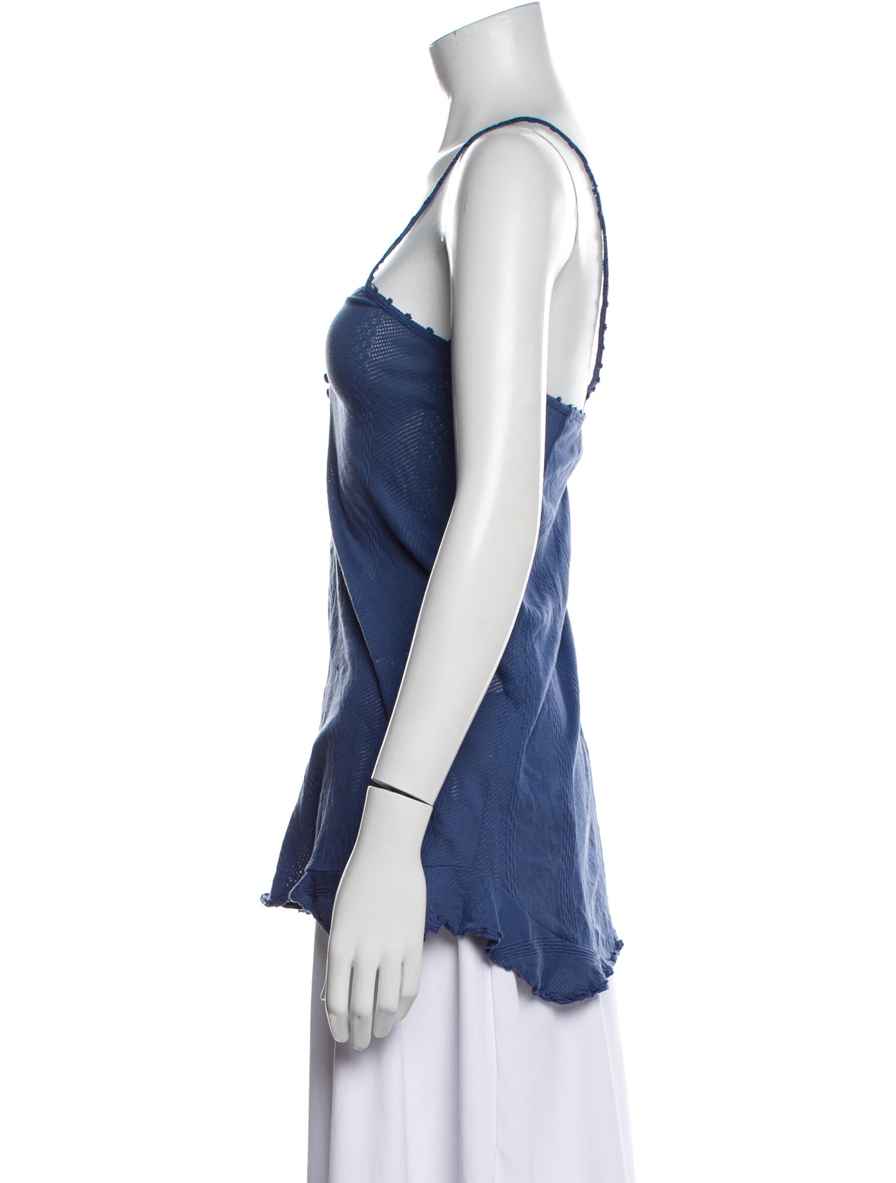 Sézane Square Neckline Sleeveless Top